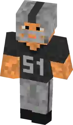 Raider Herobrine Minecraft Skin