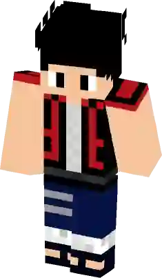 sasuke uchiha exame chunin sharingan [naruto classico] Minecraft Skin