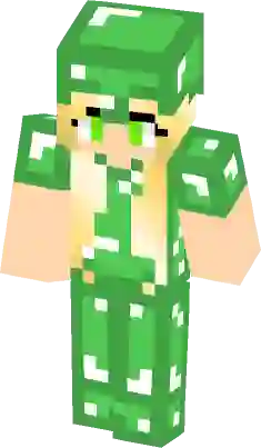 minecraft emerald armor skin