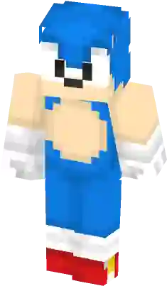 Sonic the Hedgehog Minecraft Skin