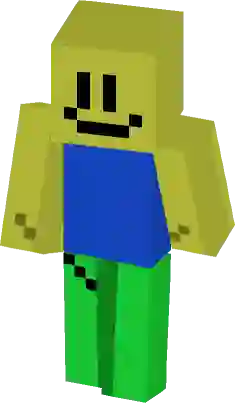 roblox noob with a backpack Minecraft Skin