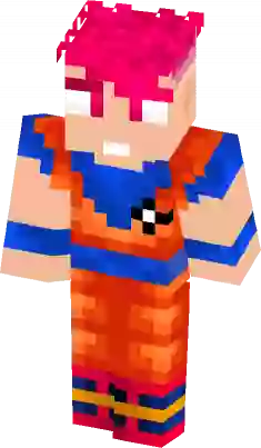 Super Saiyan 5 Goku Minecraft Skin