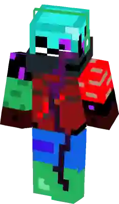 FIRE HEROBRINE Minecraft Skin