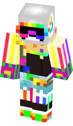 Ink Sans Minecraft Skin