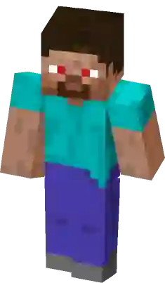 Red Herobrine Minecraft Skin