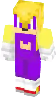 Fleetway Super Sonic  Sonic The Hedgehog Minecraft Skin