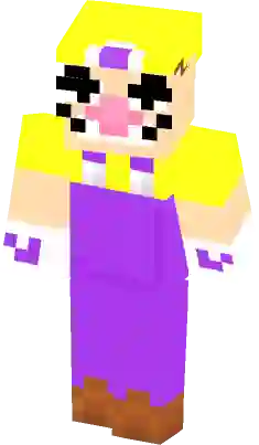 minecraft skin wario belly