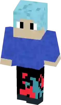 Blue boi from rainbow friends on roblox Minecraft Skin