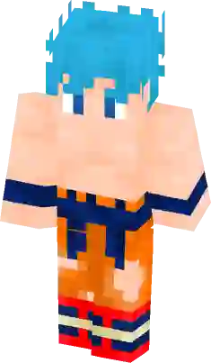 super goku minecraft skin