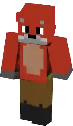 Withered Foxy (FNAF 2) Minecraft Skin