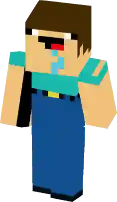 Herobrine Noob Minecraft Skin