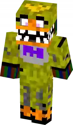 Withered Chica  Minecraft Skin