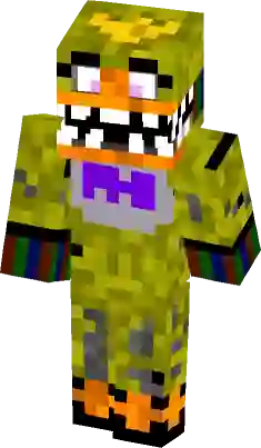 Withered Chica [FNAF 2] Minecraft Skin