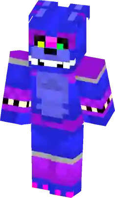 Glamrock Bonnie - FNaF: Security Breach (steve in desc.) Minecraft