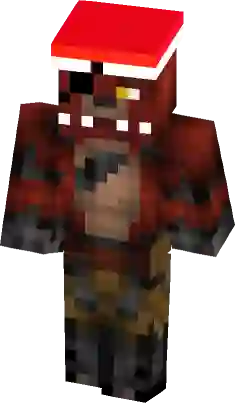 Withered Foxy (FNAF 2) Minecraft Skin