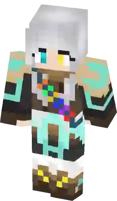 Ink Sans phase 3 (Shanghaivania) Minecraft Skin