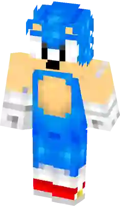 Sonic (1991)  Minecraft Skin