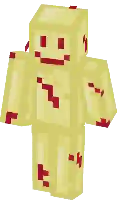 Backrooms Entity 34: Dollface Minecraft Skin