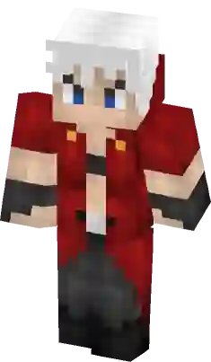 Devil May Cry Dante Minecraft Skin