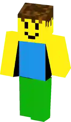 Roblox Noob with the original colors Minecraft Skin