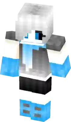 Epic Sans ( remake ) Minecraft Skin