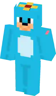 sonic feo  Minecraft Skin