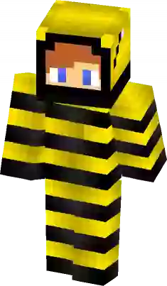 Tubbo but bee Minecraft Mob Skin