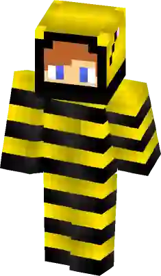 Tubbo but bee Minecraft Mob Skin