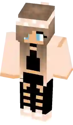 There is a girl named Roblox Noob Girl Minecraft Skin