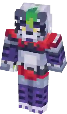 FNAF SB: Roxanne Wolf (Roxy's Raceway Edit) Minecraft Skin