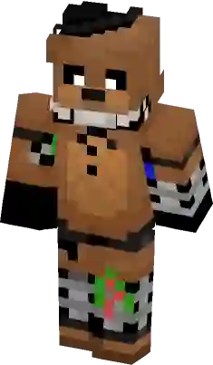 The Joy Of Creation : Ignited Freddy Minecraft Skin