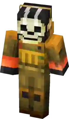 Ghost (Classic) - Modern Warfare Minecraft Skin