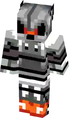 Mecha Sonic MKII Minecraft Skin