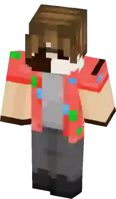 Hawaii Herobrine (Java and bedrock) Minecraft Skin