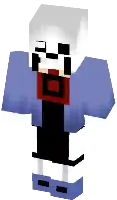 Human Killer Sans Girl //  Heyyyy Boss ~  // IDK Minecraft Skin