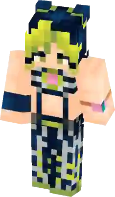 Star Platinum Part 6: Stone Ocean Minecraft Skin