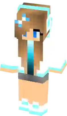 Minecraft Skins layout for Girls