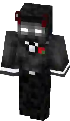 black herobrine Minecraft Skin