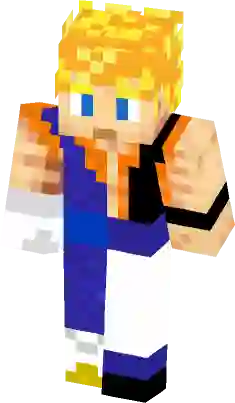 Gogeta Dragon Ball Z Version Minecraft Skin