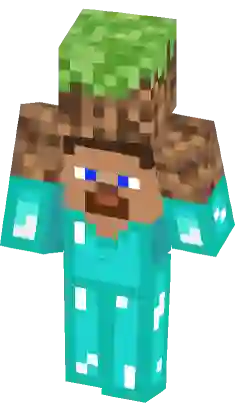 Sorry bad texture: Copy of Herobrine girl holding diamond block