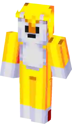 Super classic Tails Minecraft Skin