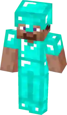 Minecraft: Background Diamond player skin Herobrine NovaSkin