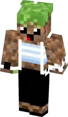 A dirt block SKIN, Minecraft Skin