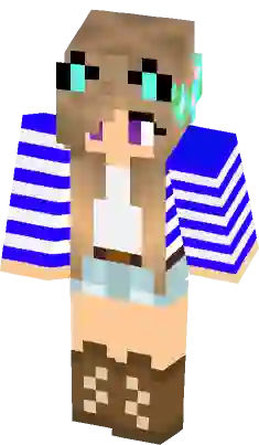 hot minecraft girl skins fox