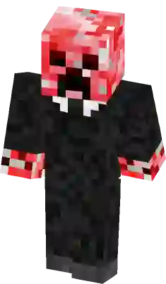 minecraft creeper in a suit skin