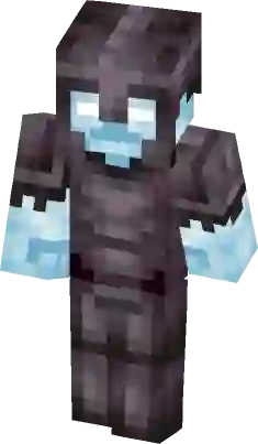 Herobrine with diamond armour Minecraft Skin