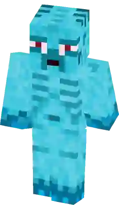 Blue squid (bad Icecream 2) Minecraft Skin