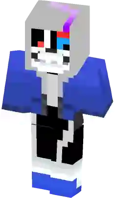 Dust Sans v3 Minecraft Skin