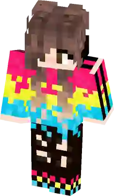 pan // girl .  Minecraft Skin