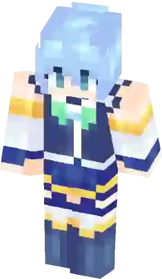 finished their minecraft skins and you can finally download them for free!  link in the comment! : r/Konosuba